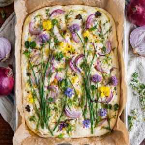 focaccia printemps