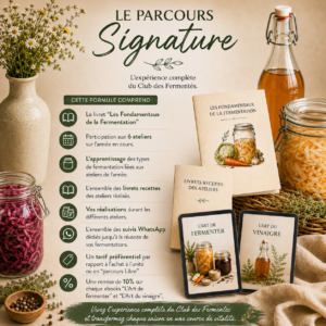 Club des Fermentés — Parcours Signature